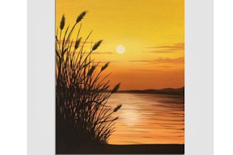 Virtual Paint Nite: Golden Sundown